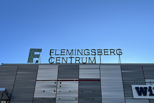 Ny logga för Flemingsberg centrum