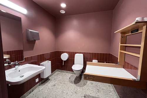 Ny gästwc i Flemingsberg centrum